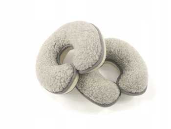 ROGAL PODKOWA PODUSZKA - WEŁNIANA MERYNOS SIWY