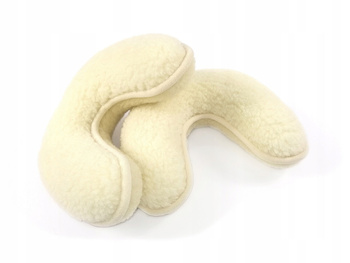 ROGAL/OTWARTY/PODUSZKA -WEŁNIANA MERYNOS ECRU