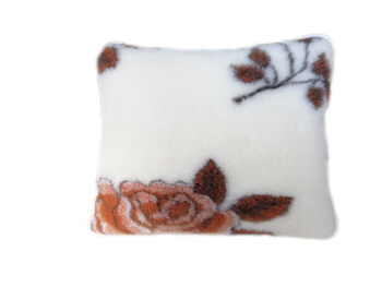 PODUSZKA WEŁNIANA ROZMIAR 70X80 MERYNOS RÓŻA