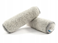 WAŁEK PODPORA KARKU PODUSZKA WEŁNIANA SIWY
