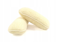 PODPORA KARKU PODUSZKA WEŁNIANA 20X40 ECRU